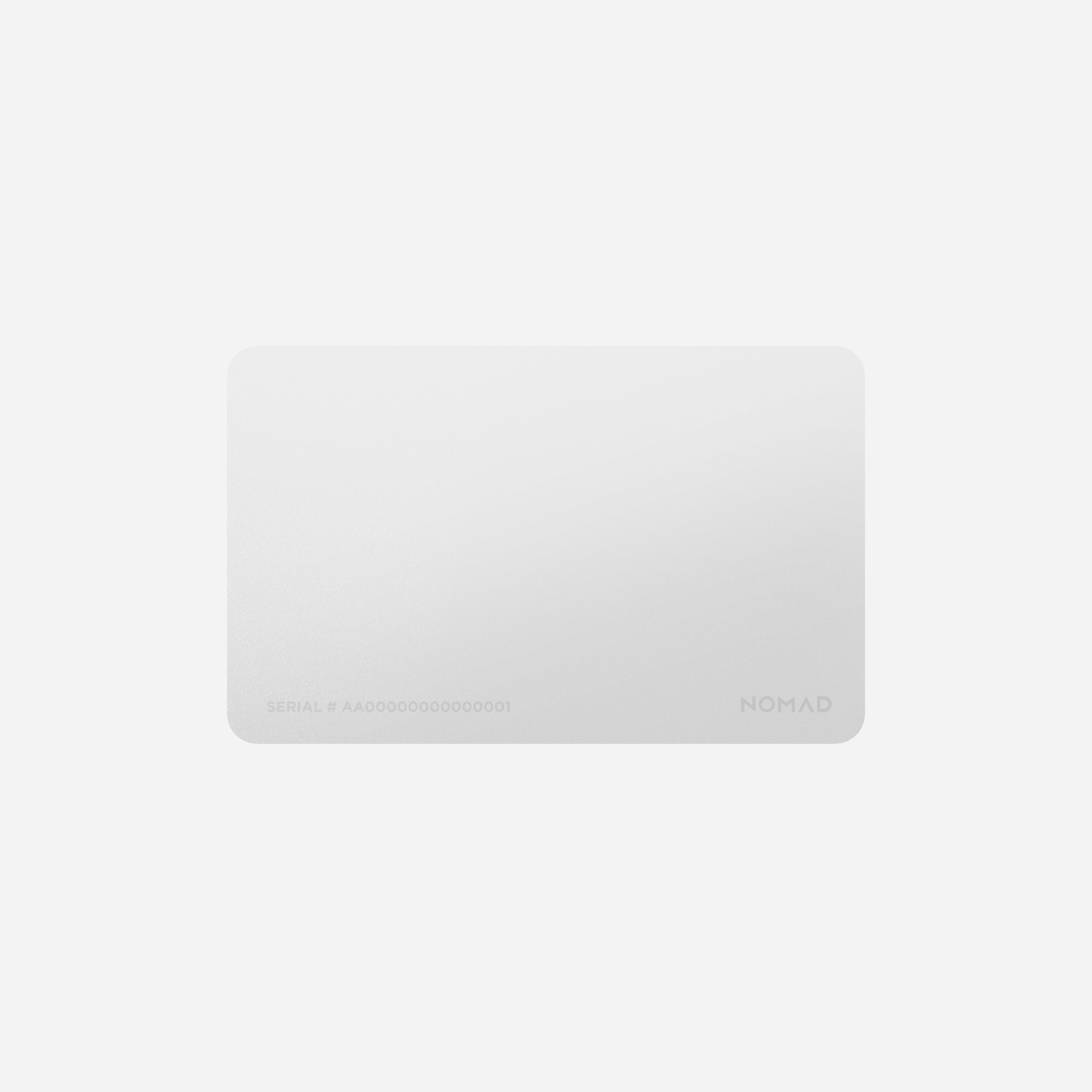 Nomad Tracking Card Air - Find My | White - Shop