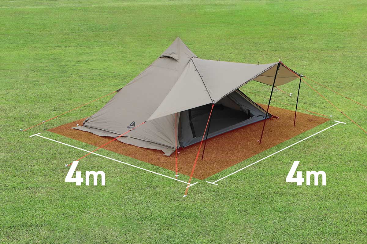 ワンポールテント S（2人用） | キャンプ用品・テントの通販ならVASTLAND