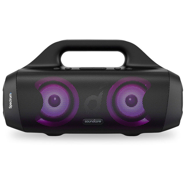 Anker Black Soundcore Glow Mini Bluetooth Speaker