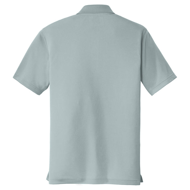 Port Authority Men's Gusty Grey Core Classic Pique Polo