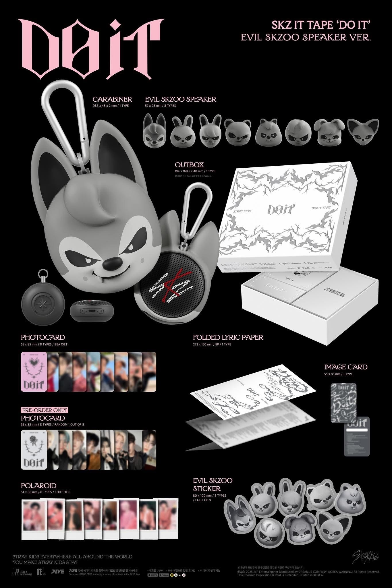 PRE-ORDER] Stray Kids EVIL SKZOO Speaker Ver. – Kpop Exchange
