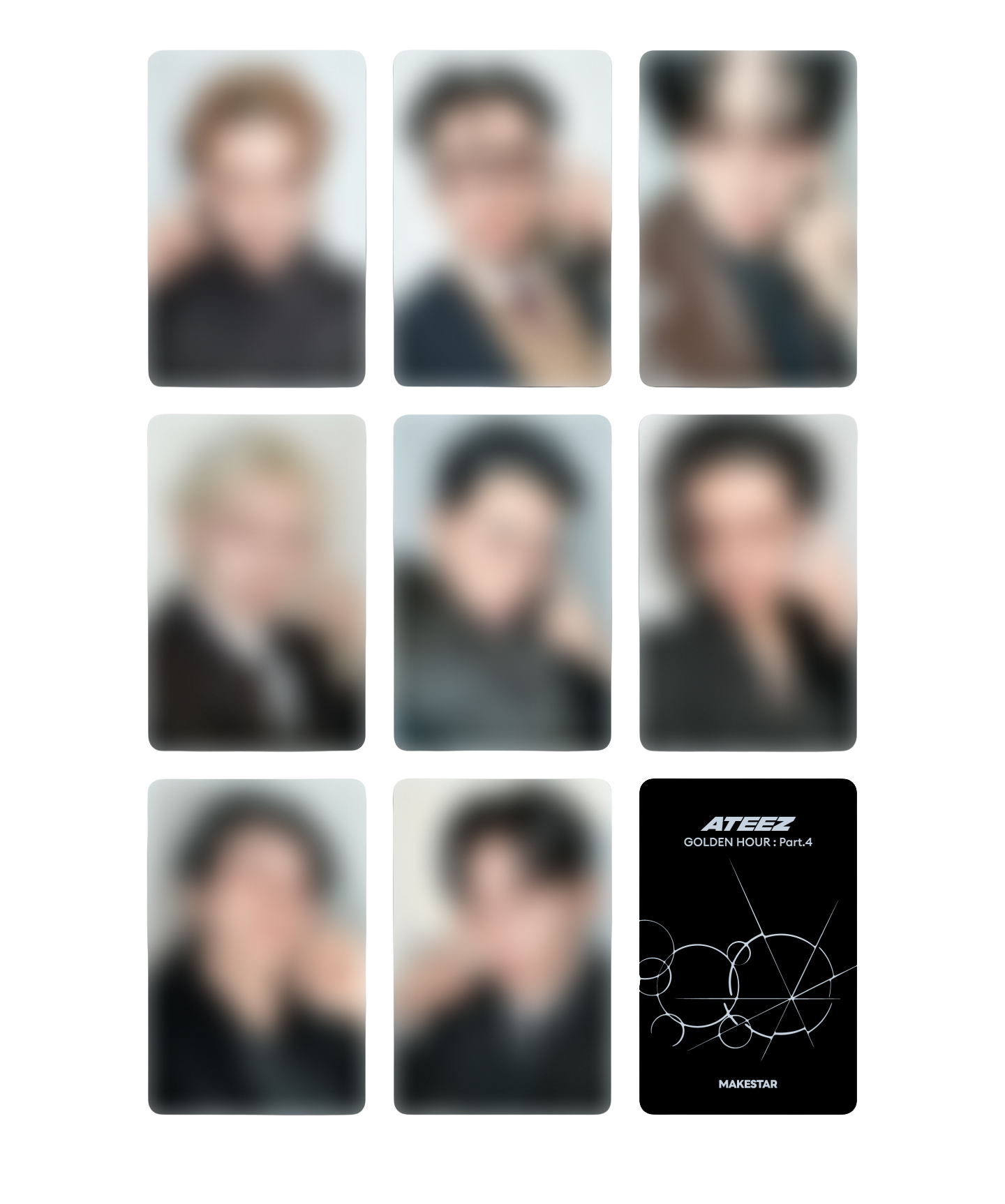 ATEEZ GOLDEN HOUR : Part.4 POCAALBUM Ver. (A / Diary / Z) | Pre