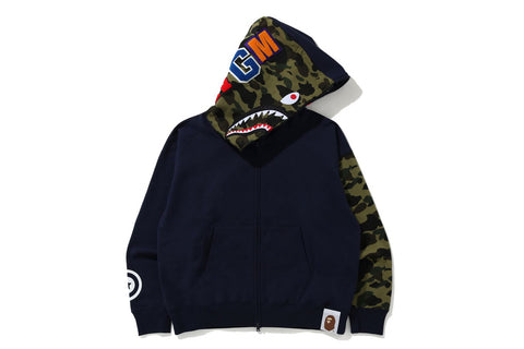 GIANT SHARK FULL ZIP HOODIE | bape.com