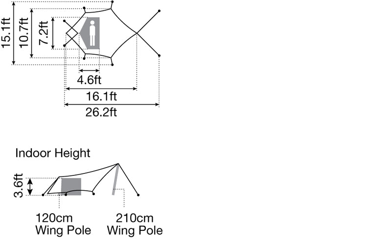 Hexa Ease 1 in Ivory | Snow Peak