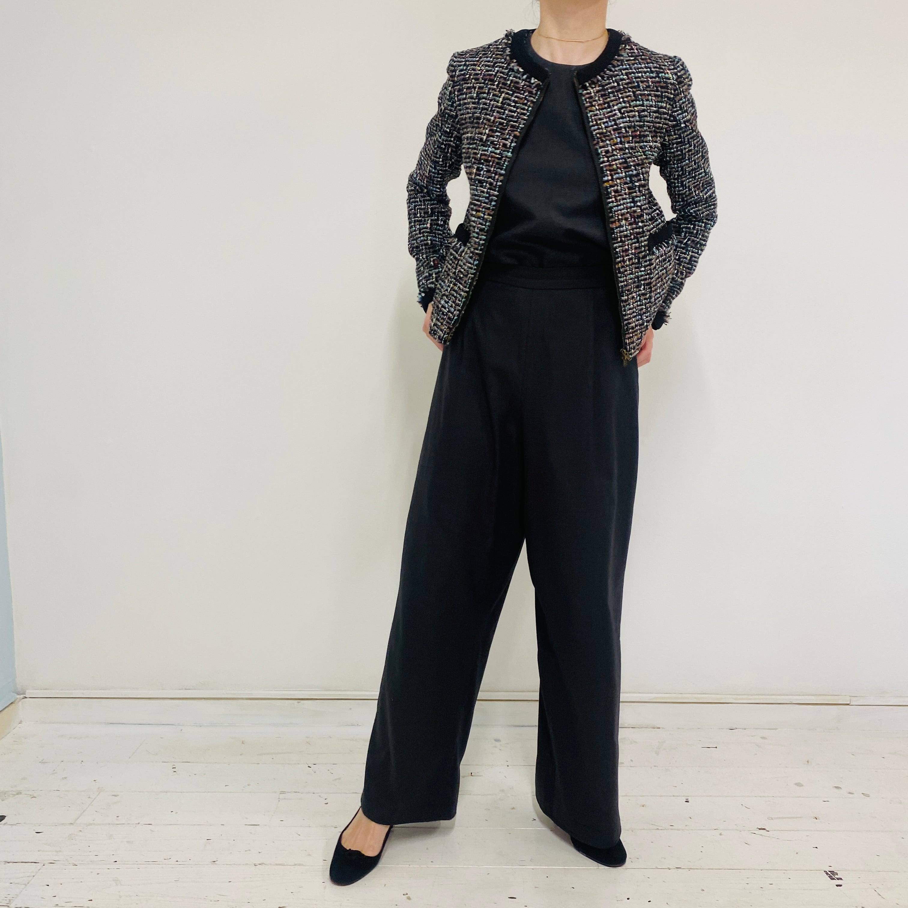 PrivateRobe】洗練されたエレガンスを纏う、マルチカラーツイード