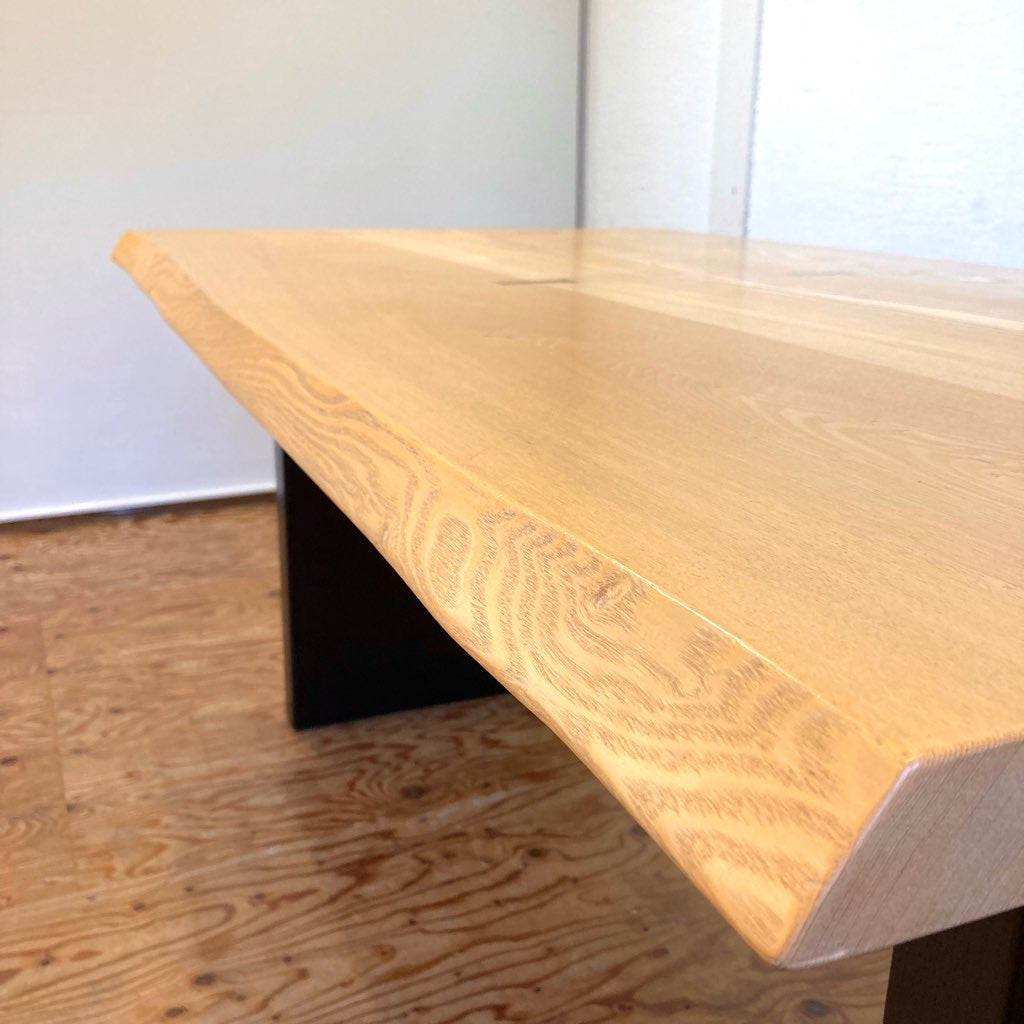 柏木工 無垢材 ダイニングテーブル 150㎝ 飛騨 展示品 オーク タモ