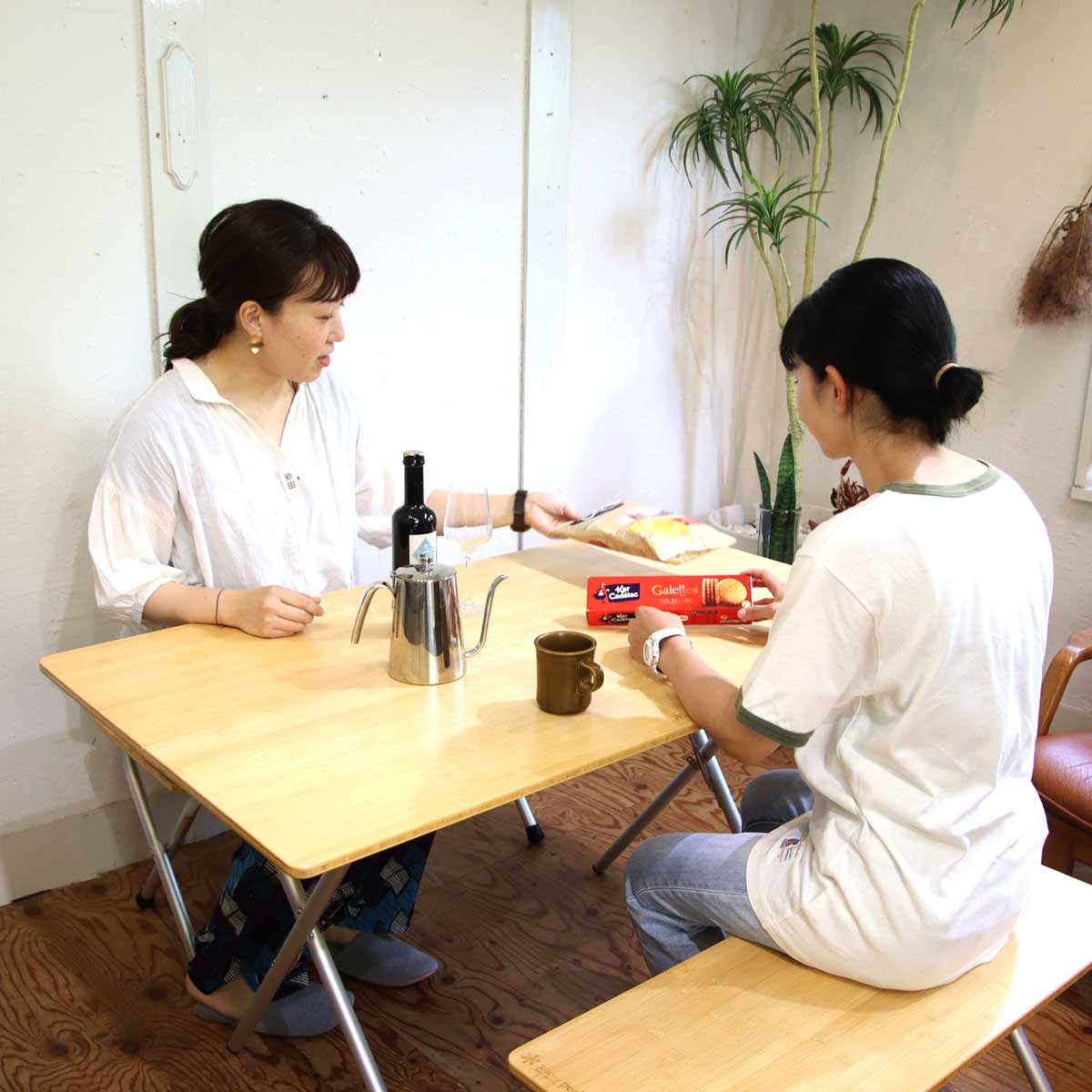 スノーピーク / snow peak ワンアクション テーブル ロング 竹 LV