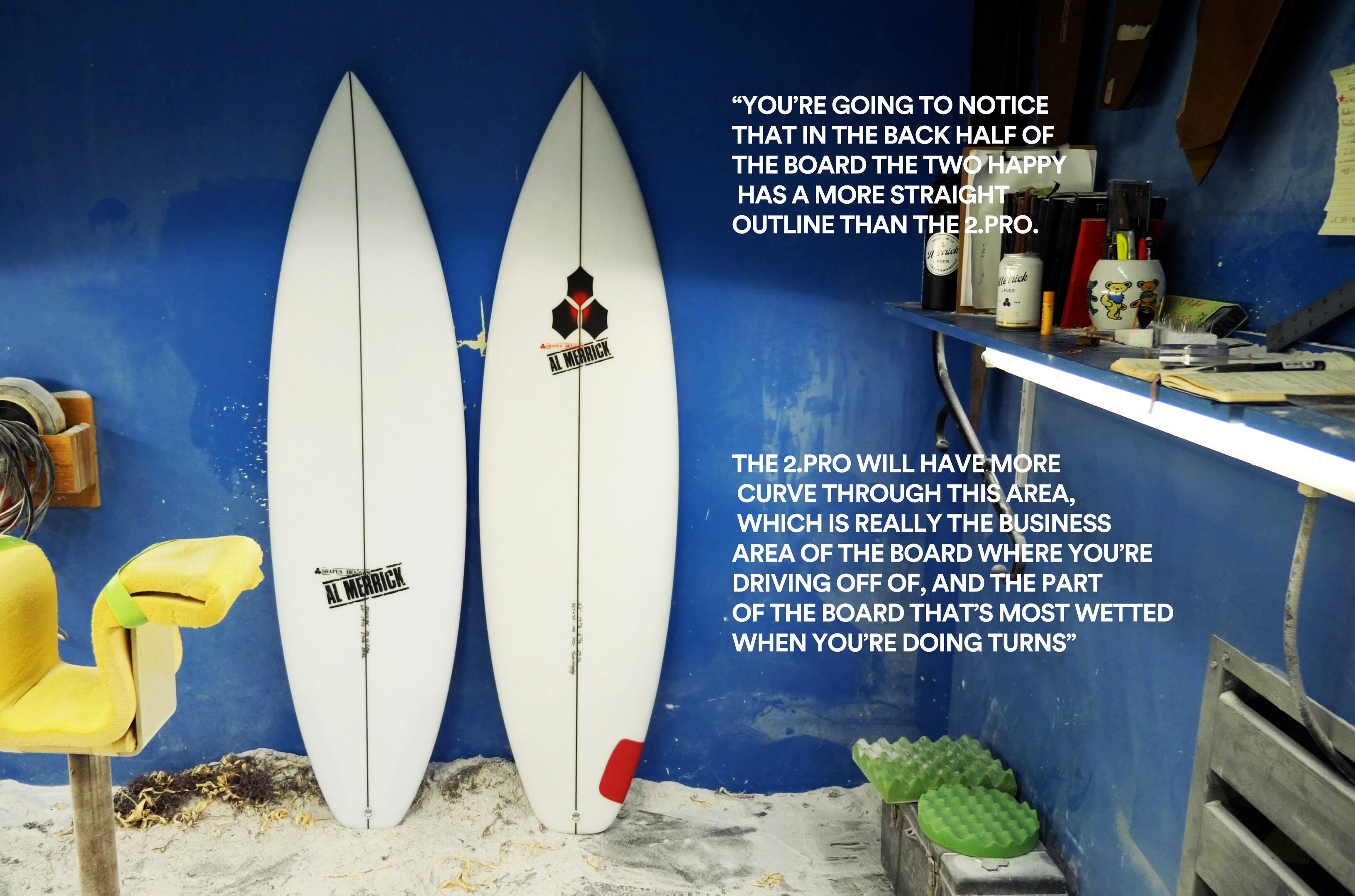 2.PRO vs. TWO HAPPY by Britt Merrick – Channel Islands Surfboards
