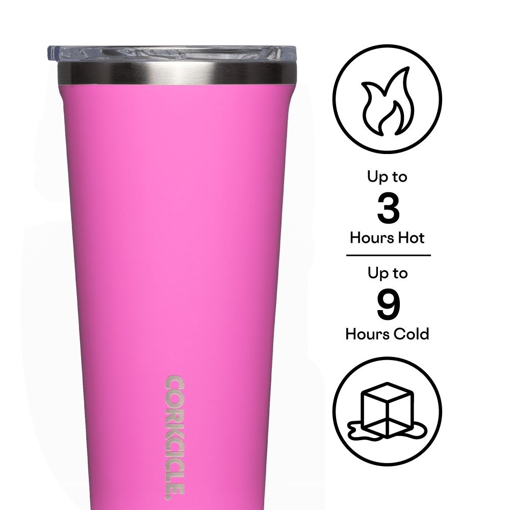 Corkcicle - 16oz Tumbler - Miami Pink | Findlay Rowe Designs