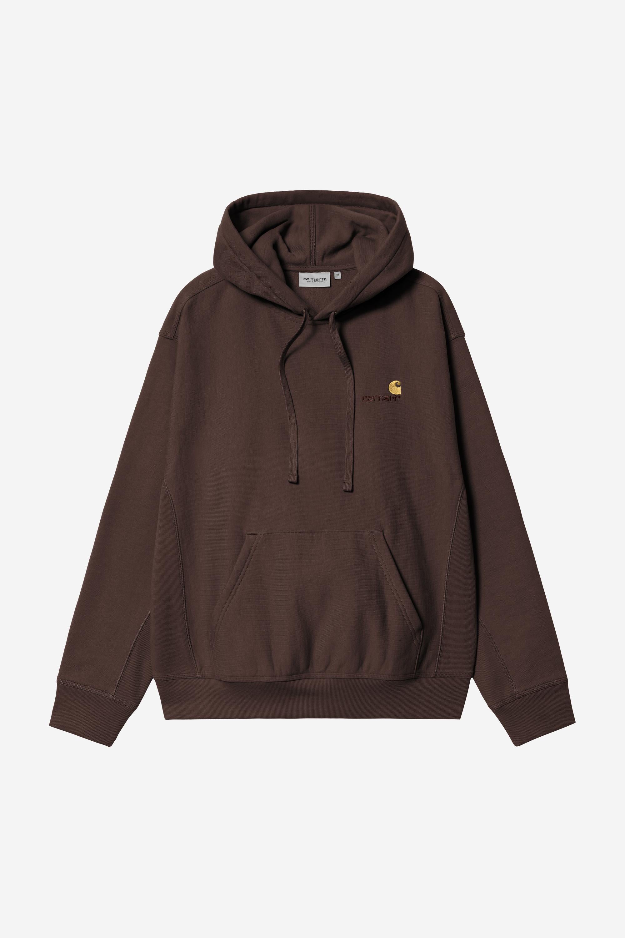 Carhartt WIP Hooded American Script Sweatshirt | Palisander