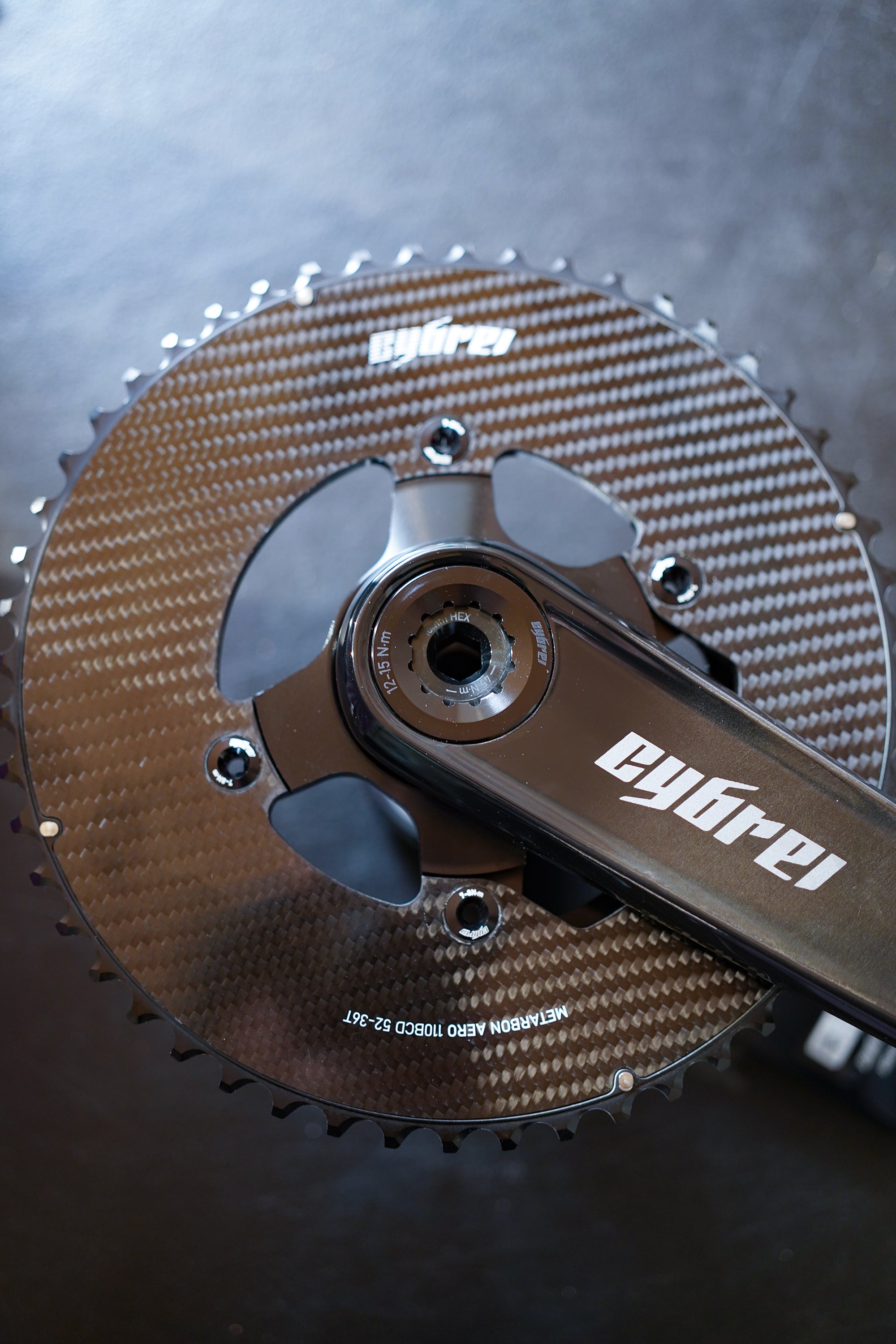 Cybrei DUB Axle Carbon Crank Assembly – CCACHE