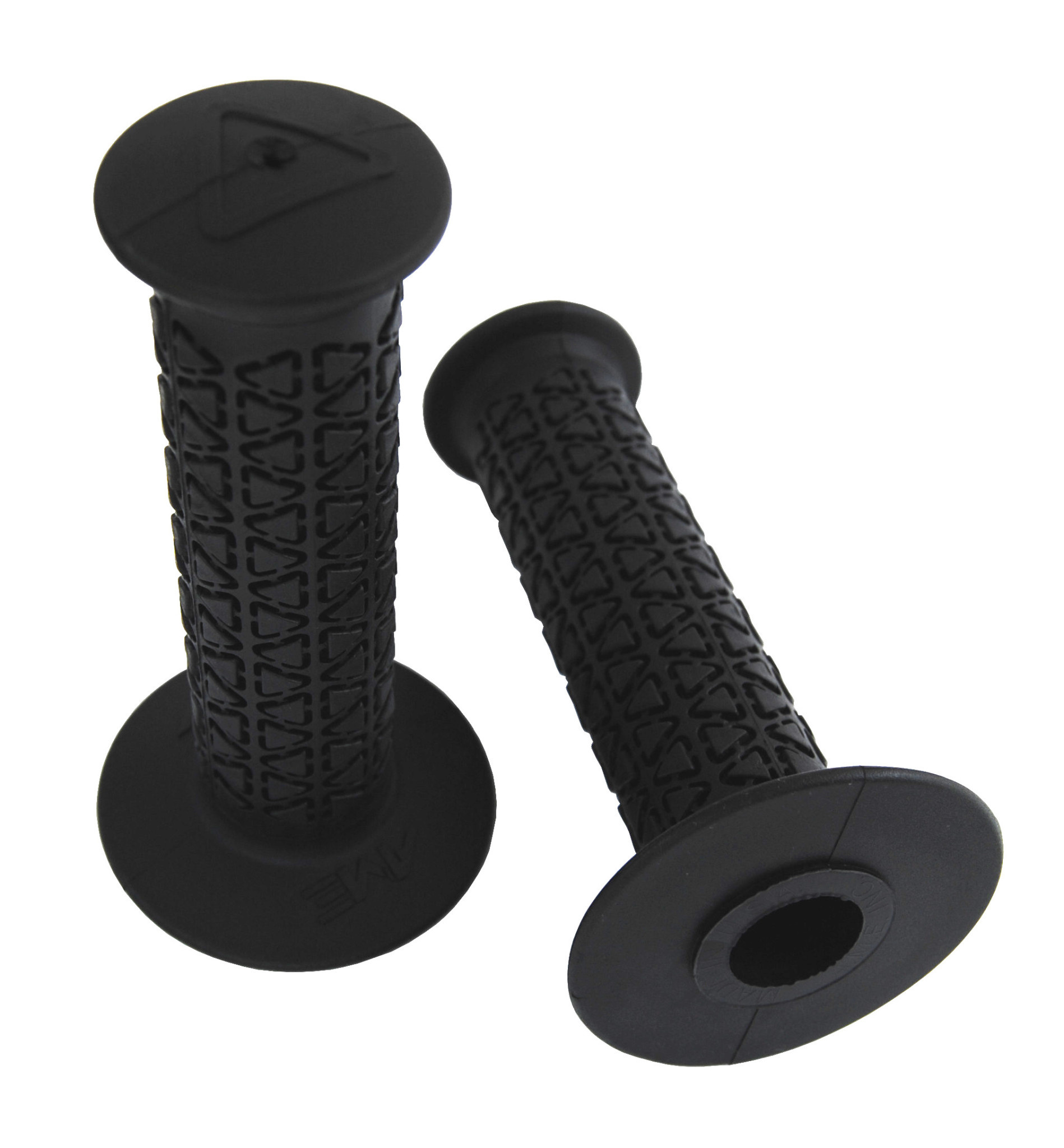 AME old school BMX bicycle grips - ROUNDS - BLACK - Porkchop BMX