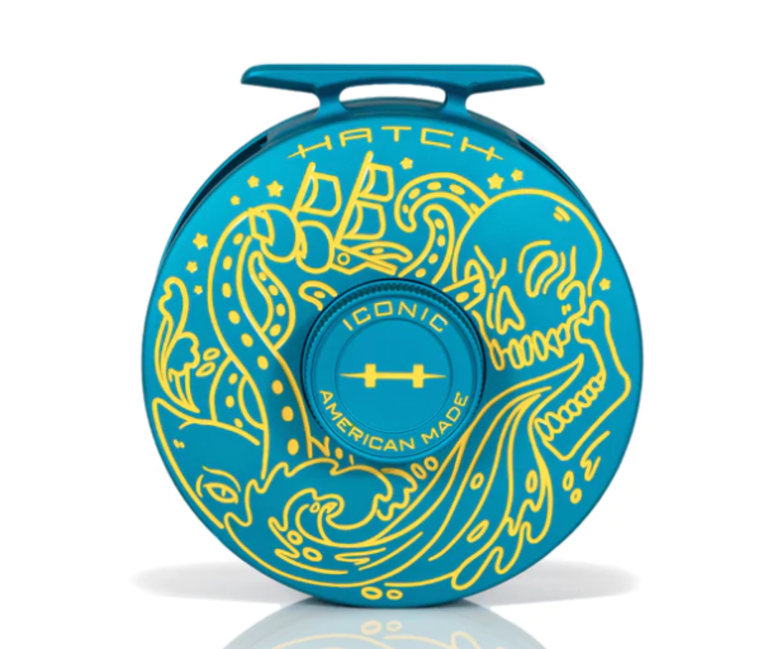 Custom Hatch Iconic 7 Plus Reel | The Fish Hawk - The Fish Hawk