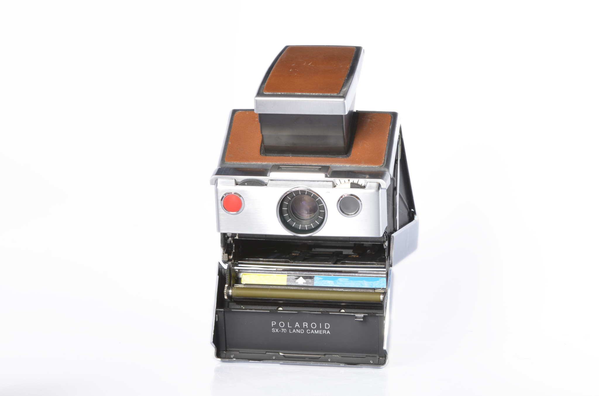Polaroid SX-70 Land Camera | Chrome Tan * - LeZot Camera | Sales