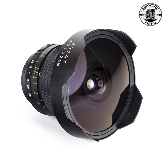 ARSAT 30mm f/3.5 Fisheye Lens For Kiev 88 Pentacon 6 SIX Exakta 66