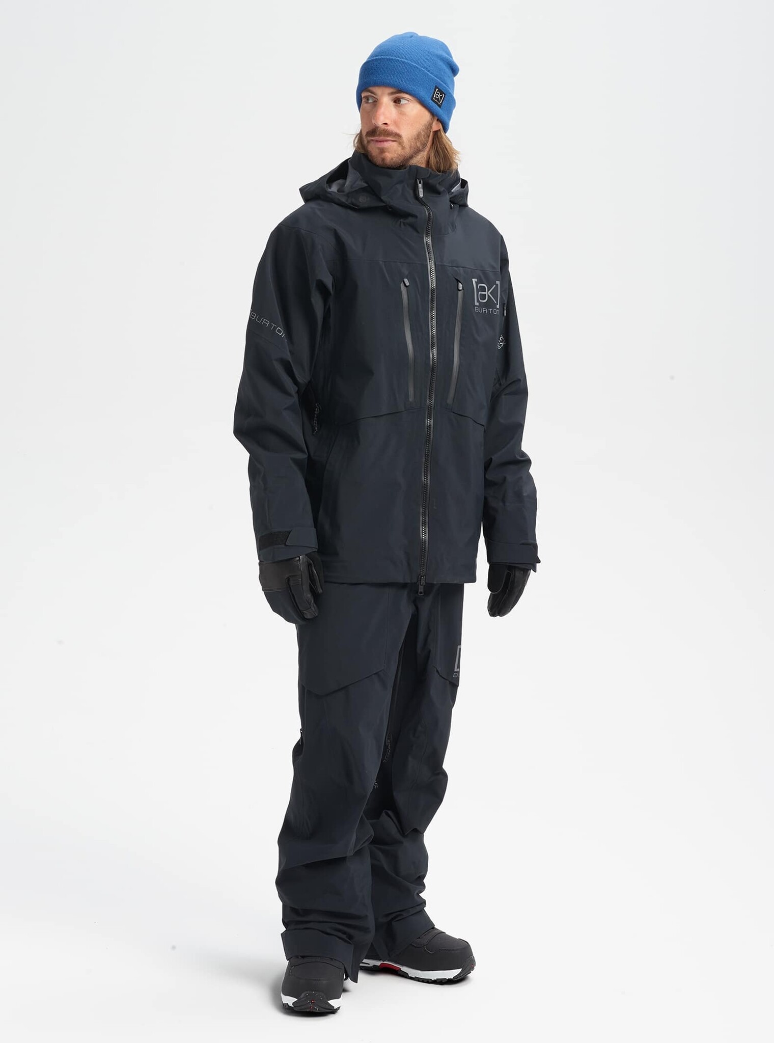 Burton Men's [Ak] Hover Gore‑Tex Pro 3L Jacket | True Black - The