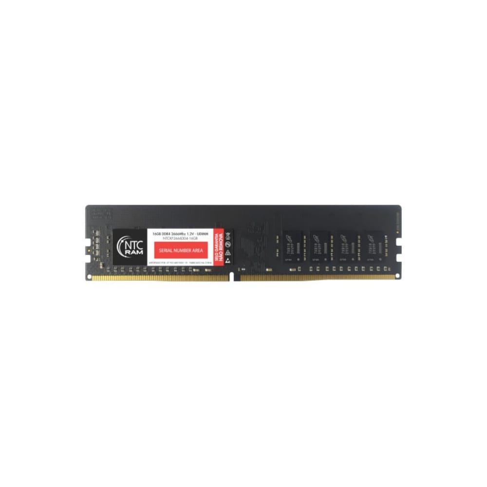 Memória 16GB DDR4 2666MHz NTC CL19 NTCKF2666DD4-16GB | Oficina dos