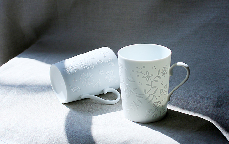 有田焼の白を愉しむマグカップ クロッシェ | by koransha
