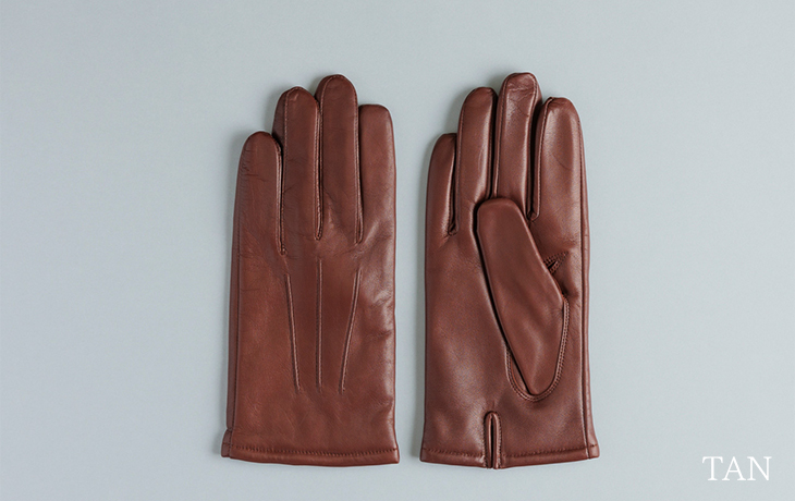 日本製 羊革手袋 メンズ - クロダ
