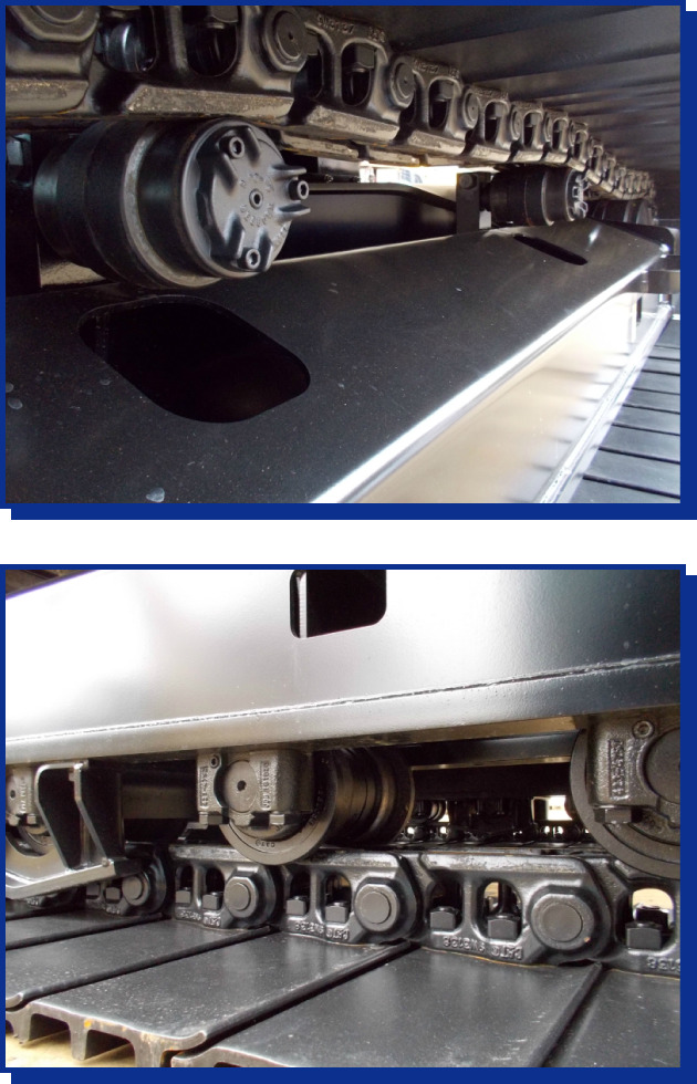 シューアッセン 日立 ZX30U【初期型】 ゴムパット付 300幅 【42リンク