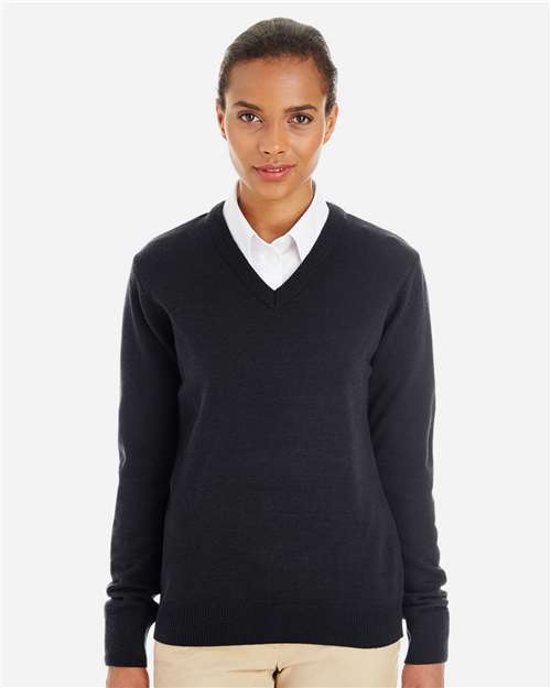 Harriton M420W - Women's Pilbloc V-Neck Sweater
