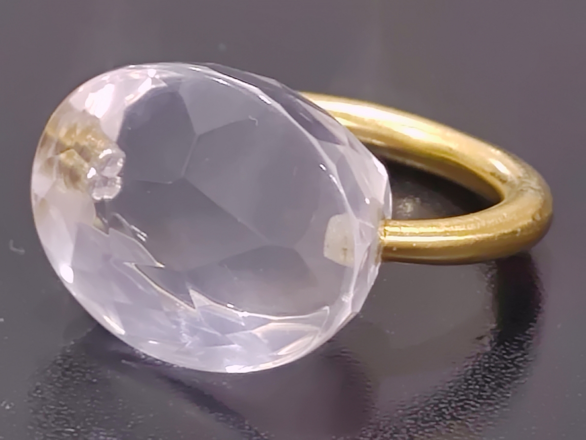 新宿店で、マリーエレーヌドゥタイヤックのK22YG、ローズクォーツ