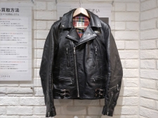 新宿店で、ルイスレザー×リアルマッコイズ別注のスーパーモンザ、445T