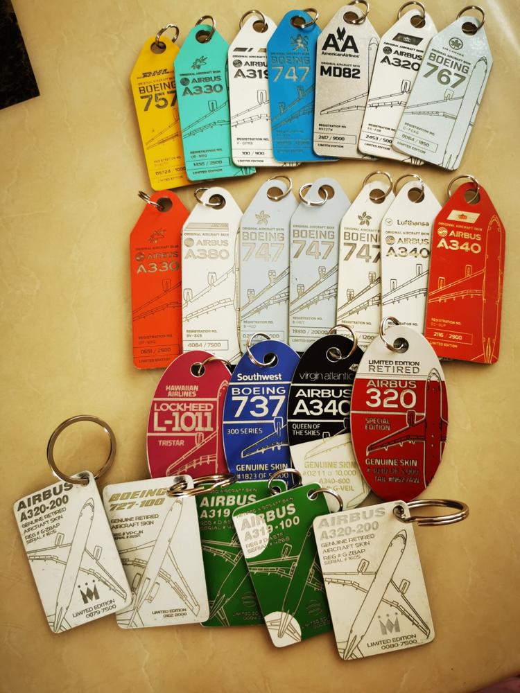 L-1011 - PLANETAG TAIL #EI-BTN – MotoArt PlaneTags