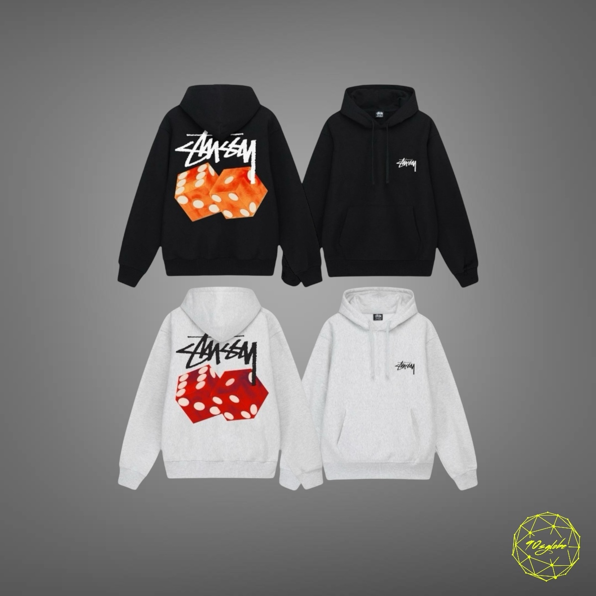 Stussy Diced Out Hoodie USA - PREORDER LISTING – 90sglobe