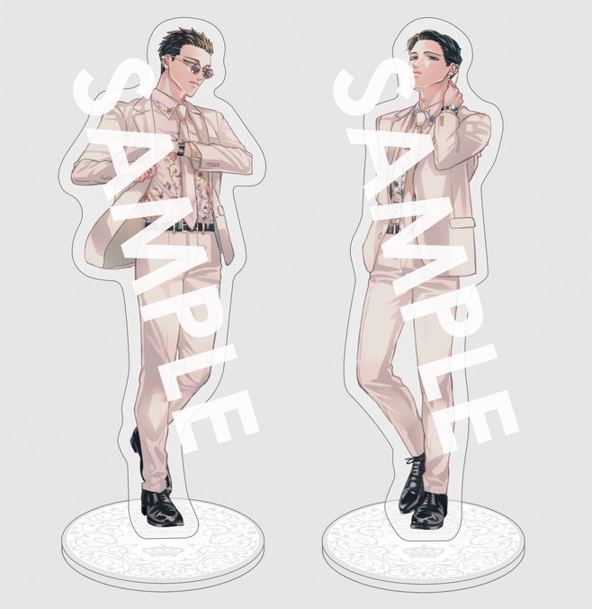 来世は他人がいい』より、霧島と翔真のファッションアイテムが登場