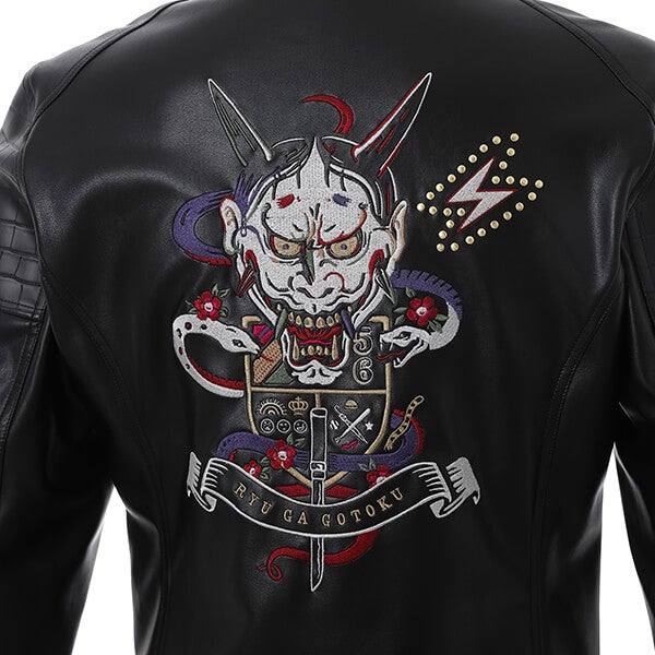 真島吾朗 モデル ライダースジャケット 龍が如く 龍が如く