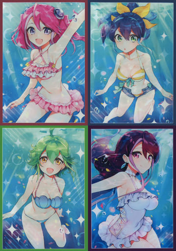 遊戯王 柚子 セレナ 瑠璃 リン スリーブ 16個セット Amazon.co.jp: ミッドナイトブルー ミニサイズカードスリーブ 『遊戯王