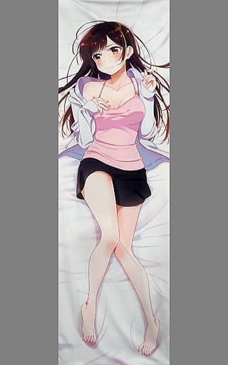 【未開封】 彼女、お借りします 水原千鶴 抱き枕カバー 2個セット 彼女、お借りします 描き下ろし抱き枕カバー 水原千鶴 (キャラクター