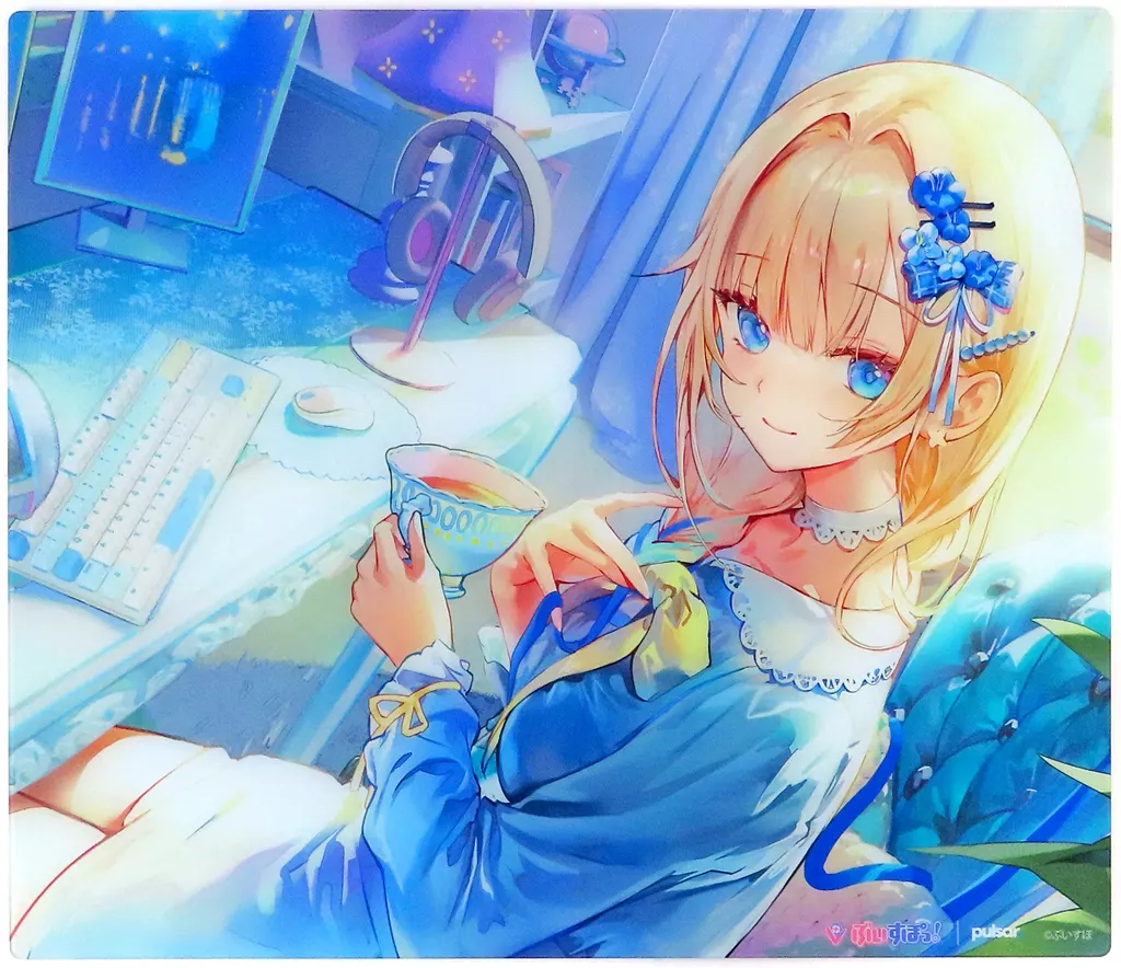 Vspo Gear Glass Mousepad 藍沢エマ Edition VSPO! GEAR ガラスマウスパッド