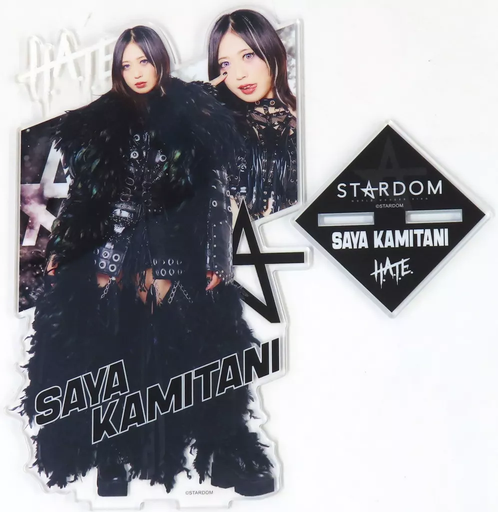 スターダム　アクリルスタンドくじ　上谷沙弥　あたり賞&通常版セット Amazon.co.jp: スターダム くじ あたり BIGアクリルスタンド 上谷沙弥