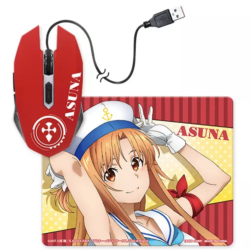 駿河屋 - 【買取】B.アスナ 光るマウス＆マウスパッドセット 「ソード