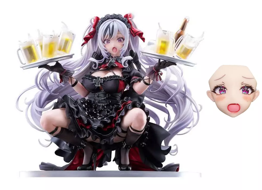 【あみあみ限定版】アズールレーン エルベ 見せ場訪れず？ 1/7完成品フィギュア アズールレーン』 エルベ 見せ場訪れず？ 1/7 完成品フィギュア