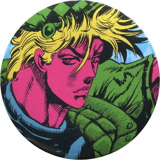 s*a様 ジョジョの奇妙な冒険 シーザー 原作缶バッジ Amazon.co.jp: ジョジョの奇妙な冒険 刺繍缶バッジ シーザー・A