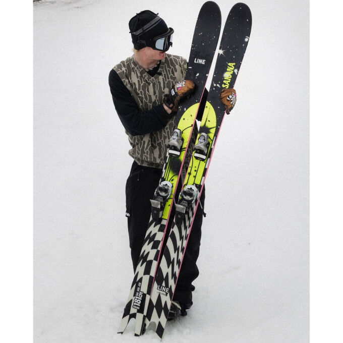 Set da sci Line Sakana con attacchi – Performance All-Terrain e