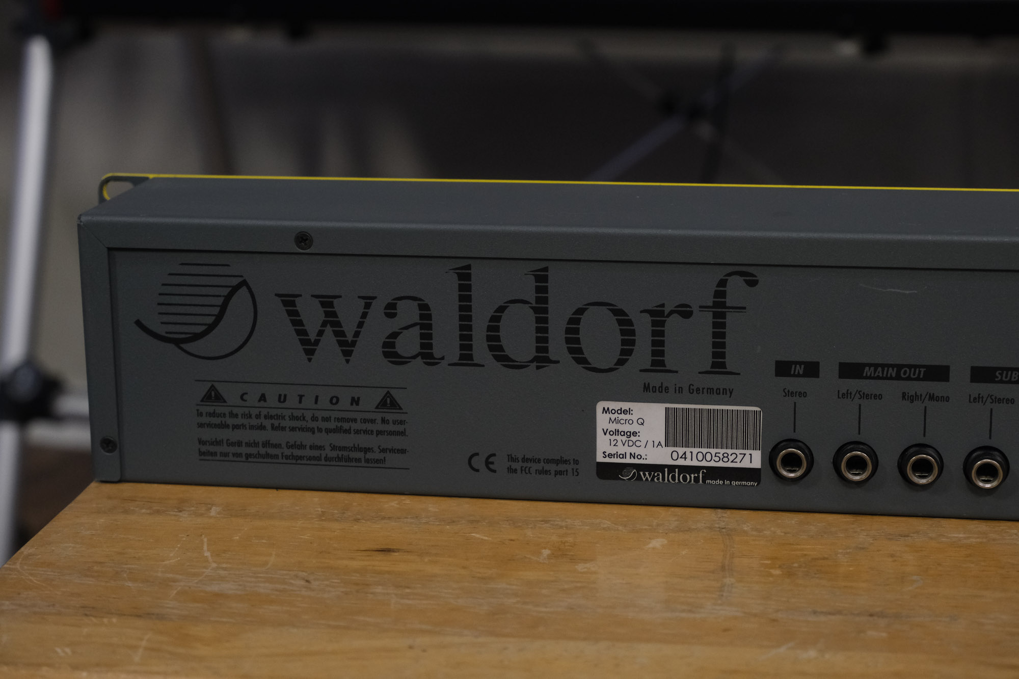 Waldorf MicroQ rack - Syntaur