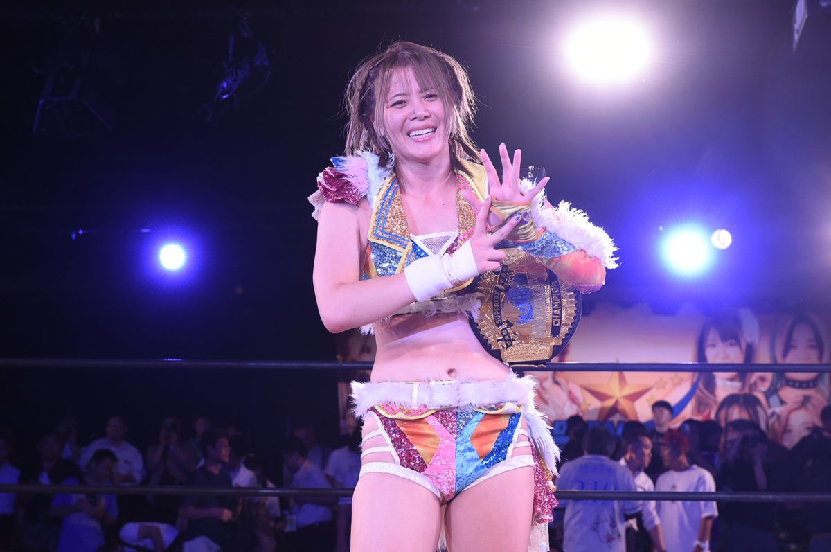 マリーゴールド】岩谷麻優、天麗皇希を破り“アイコンの壁”を見せつける