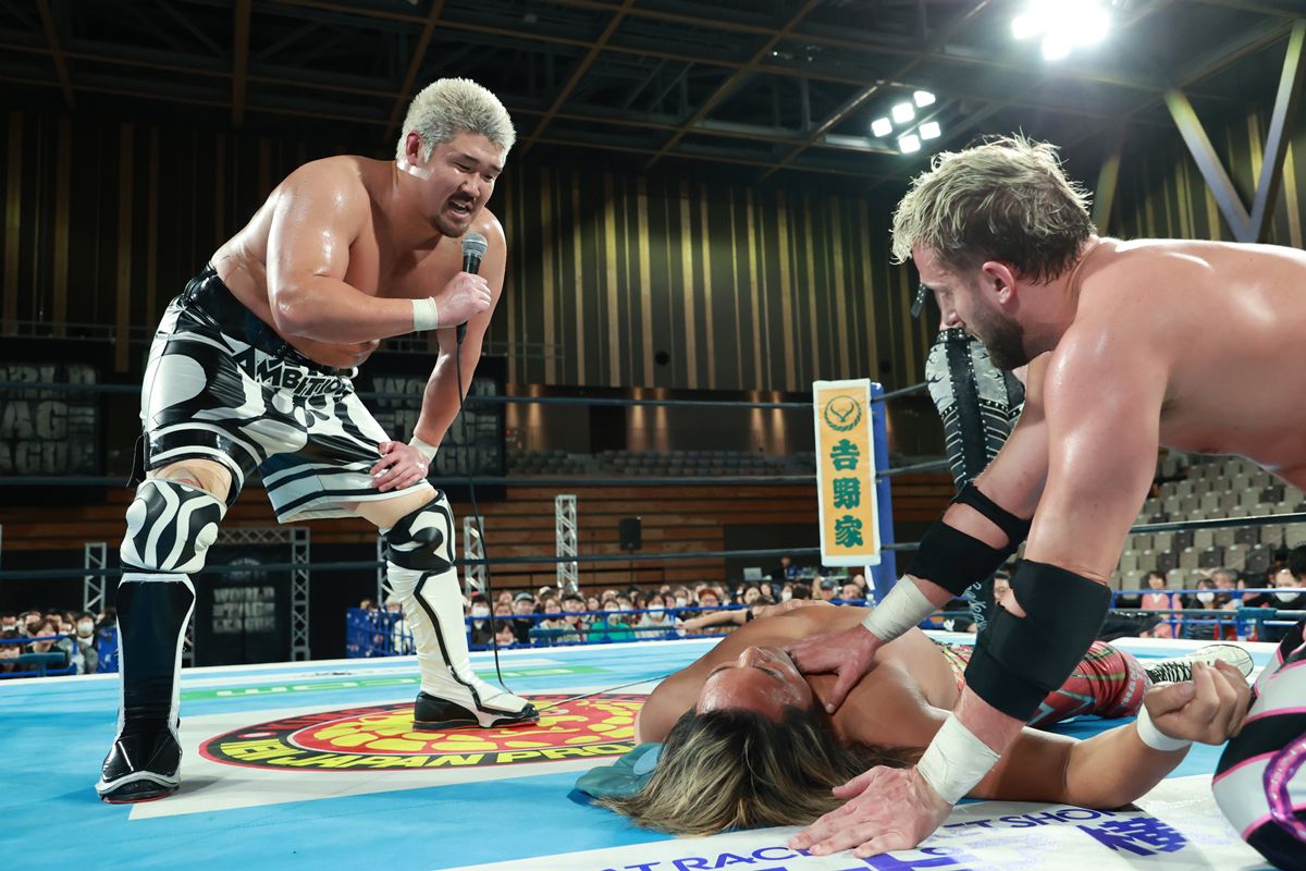 新日本】「プロレスとアンタに救われた！」Yuto-Iceが師・棚橋弘至から