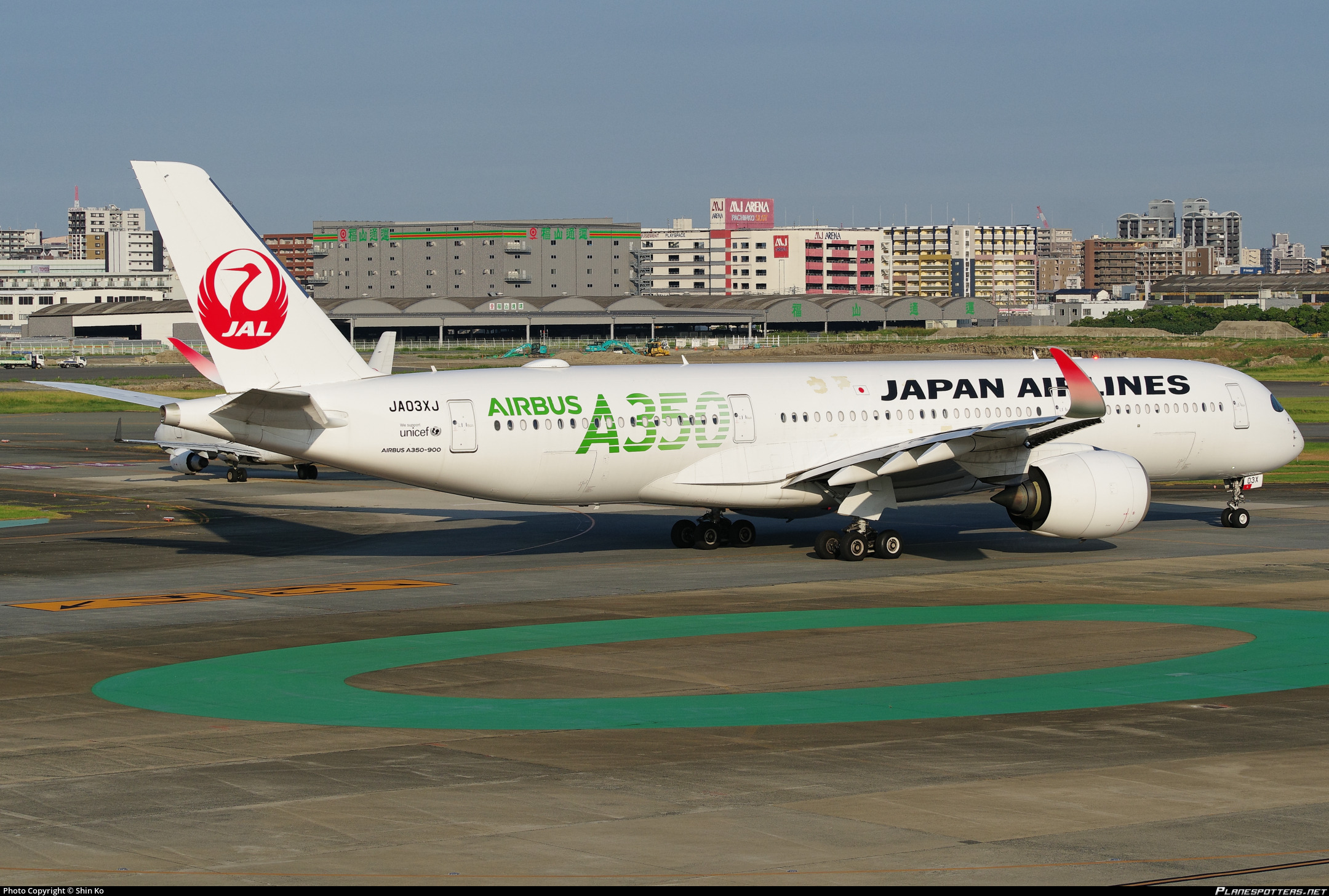 JAL A350-900 エコのグリーン エアバス JA03XJ Phoenix 【公式通販】