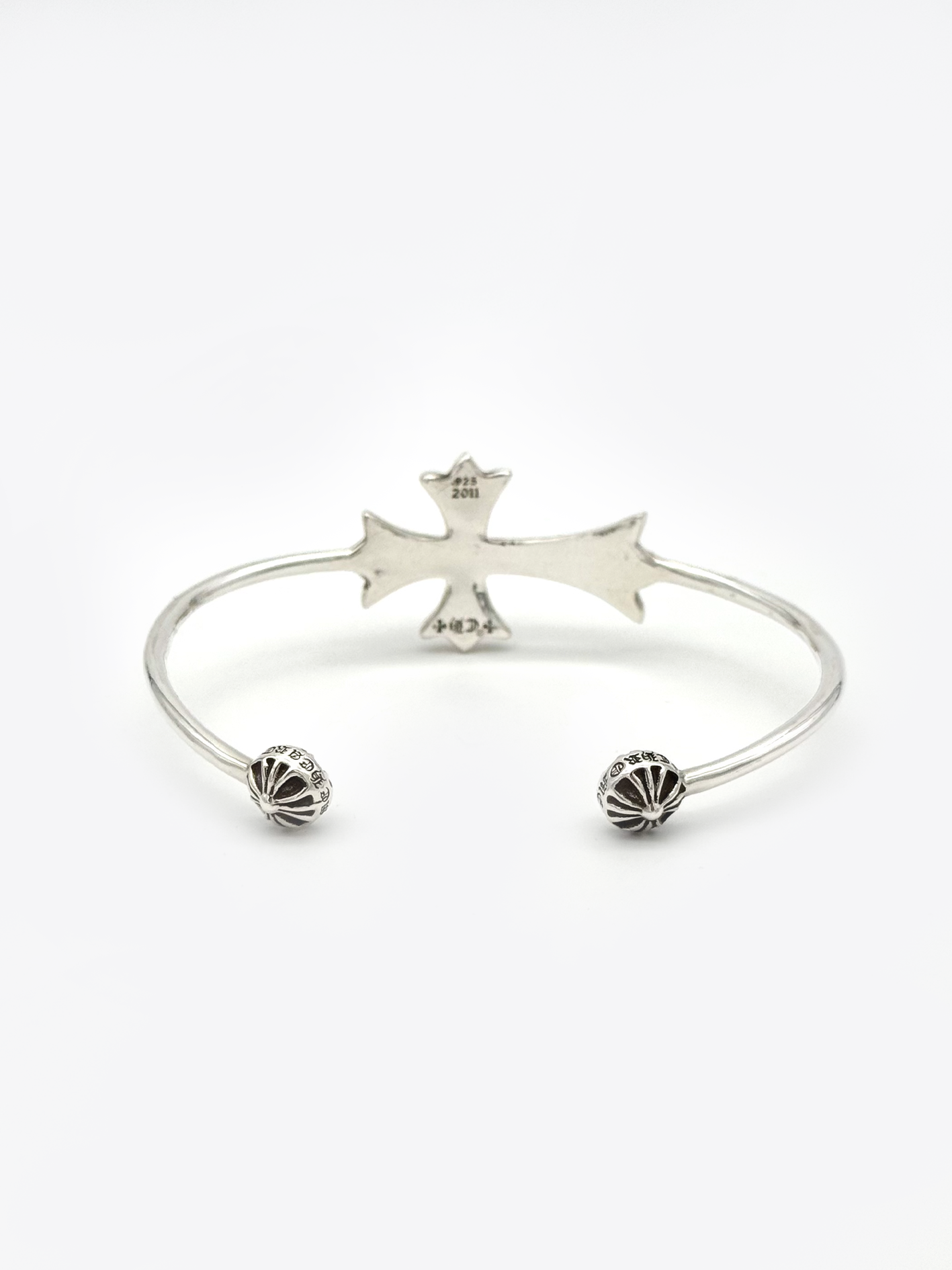 Tiny CH Cross Bangle | Savethechrome Shop