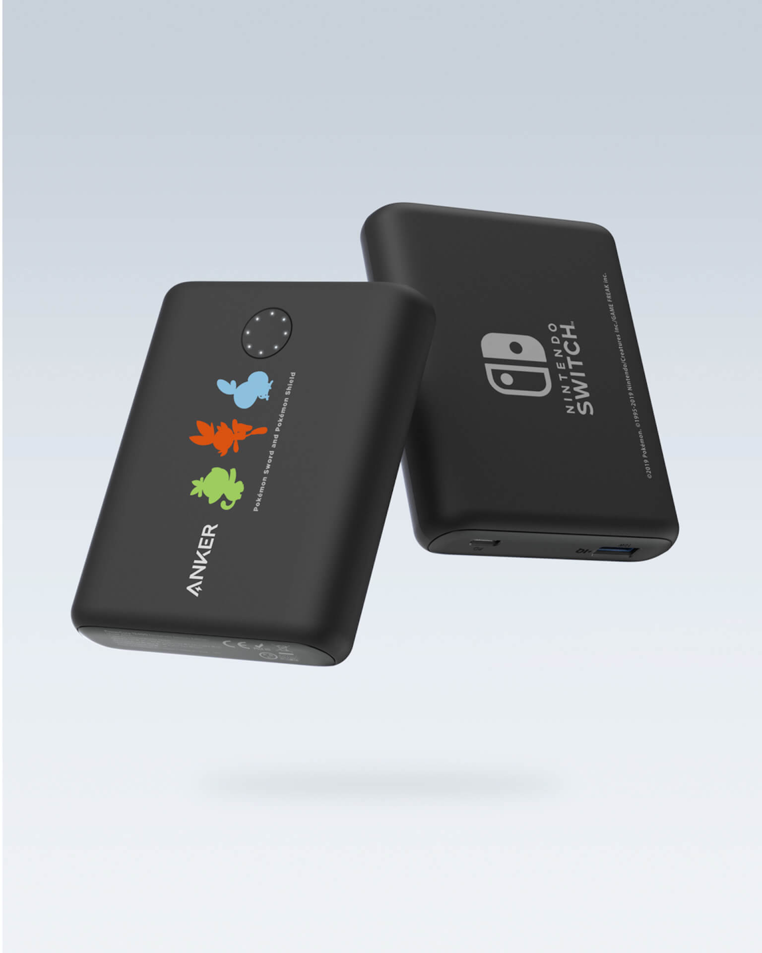 ポケモンがAnker充電器に！Nintendo Switch対応の大容量バッテリー