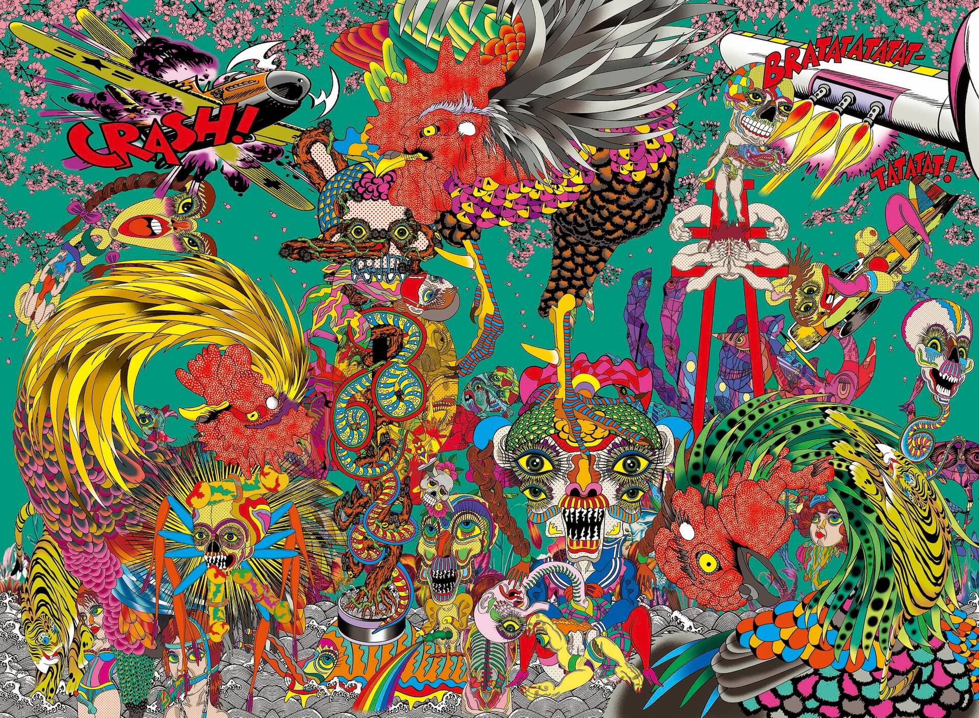 田名網敬一の世界初となる大規模回顧展＜記憶の冒険＞8月より国立新