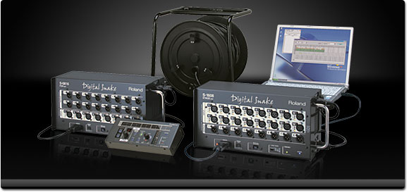 Roland Pro A/V - S-1608 Digital Snake System Overview