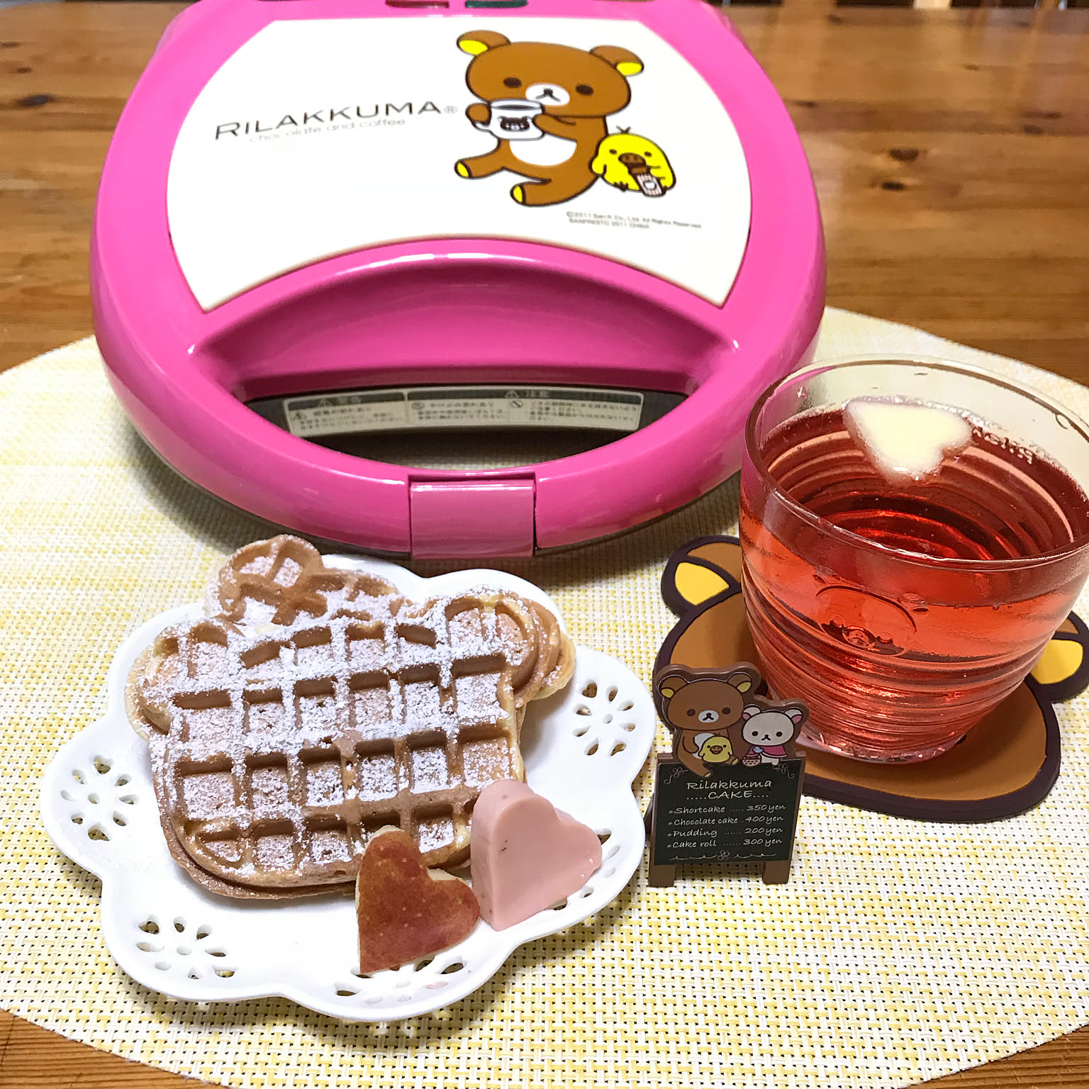 リラックマ ワッフルメーカーのおすすめ商品とおしゃれな実例