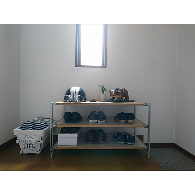無印良品 ステンレスユニットシェルフ・ステンレス追加用帆立・ミニ
