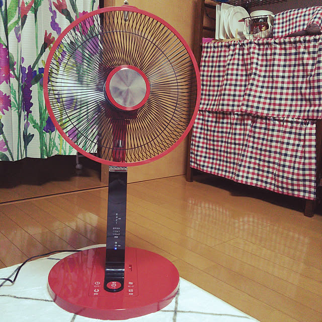 赤い扇風機のおすすめ商品とおしゃれな実例 ｜ RoomClip（ルームクリップ）